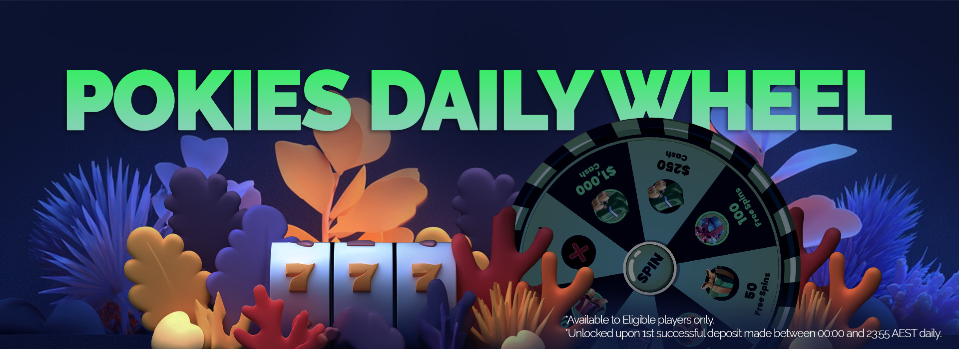 Pokies Daily Wheel su The Pokies Net